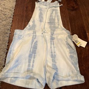 Wallflower Womens Shorts Jumper (Tie Dye)